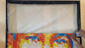 make mozaik art happy birthday video with 400 rubik cube