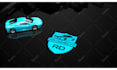 create automotive car intro logo animation