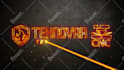 create metal laser cut fire crack and burning logo intro