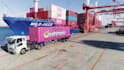 create logistics container video for your company logo