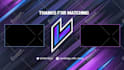create animated outro video for kick, twitch or youtube