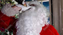 record a funny video message as drunk bad santa claus
