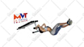 provide stock fitness animations in a close up style