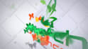 create an amazing butterflies logo intro animation