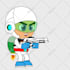 create 2d design and animate character for game