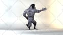 create a dance 3d character logo animation