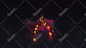 create 5 4k 3d dragon fire logo animation intros