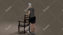 make 3d animations for body exercise