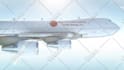 add your logo or text on a flying boeing plane