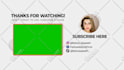 make fantastic youtube intro, subscribe and end screen video
