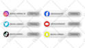 create social media lower third animation