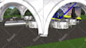 create a 3d stage design for your event