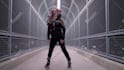 create neon scribble dance animation
