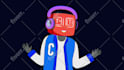 make short 2d or 3d loop animation or gif