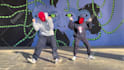 make dance video with two dancers on your music