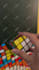 make mozaik art happy birthday video with 400 rubik cube