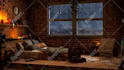 create cozy relaxing nature raining video for you