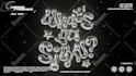 design a futuristic y2k chrome type logo for your streetwear