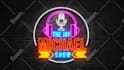 do 4k neon sign loop animation, logo intro