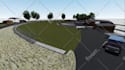 do landscape design of site plan from google maps