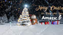 create a merry christmas and happy new year video