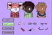 create nft character collection in doodles, chibi style