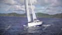 add your logo or text on real yacht video