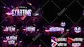 design animated and static stream pack and logo for twitch