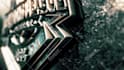 create 3d metal rain logo intro