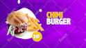 create a restaurant menu display and advertising videos