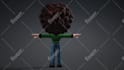 customize compatible with mixamo rig face and specific part
