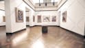 create  slideshow video with realistic 3d art gallery
