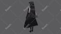 3d model a cute anime girl in blender for games and animations