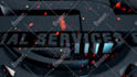 create 3d grunge metal and fire logo intro