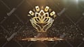 make an awesome gold glitter logo animation in 12 hours