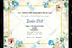 design a custom wedding invitations, save the date, rsvp
