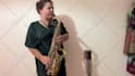 record your alto sax theme by ear or sheet music