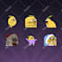 make animated twitch emotes stylized as pepe the frog