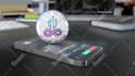 do 3d animation intro with your logo on token wallet
