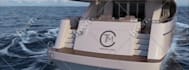 make luxury yacht boat logo opener