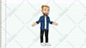 create a professional cartoon puppet for adobe character animator