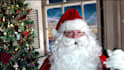 record a funny video message as drunk bad santa claus