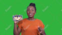 create a professional green screen spokesperson video