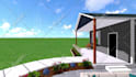 design backyard  landscaping pool  patio