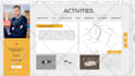 design personal interactive portfolio and resume on PDF and online version