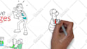 10 minutes of whiteboard animation for 15 dollars