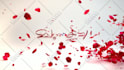 create an nature flower flying leaves intro