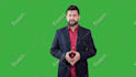 shoot a green screen video as indian spokesperson