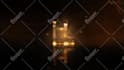 create this amazing gold melting logo intro