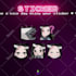design custom sticker for facebook, discord twitch